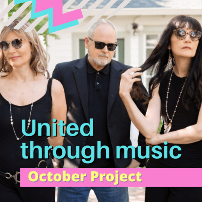 S9 E6: Marina Belica and Julie Flanders of October Project on music and art that unite and heal