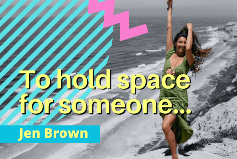 Photographer Jen Brown on what it means to hold space for someone